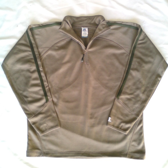 Tech Fleece Dri Power Cadet Sport Track Sweatshirt Russell Athletics Athleisure - Picture 1 of 8